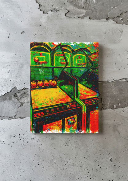 bleed green arcade by blnk walls