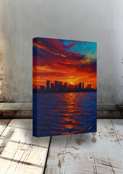 617 sunset by blnk walls