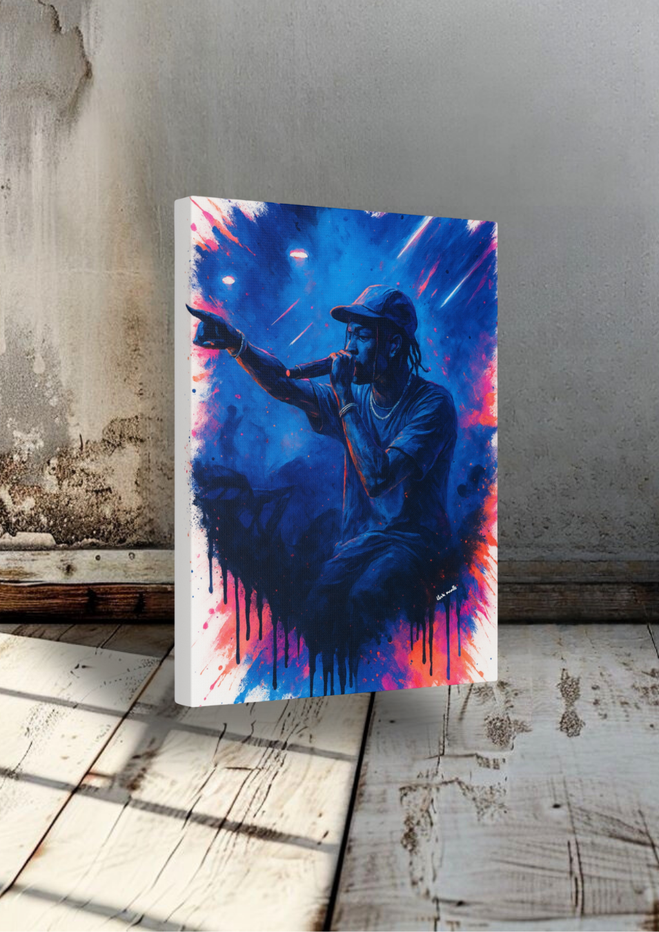 blue utopia by blnk walls