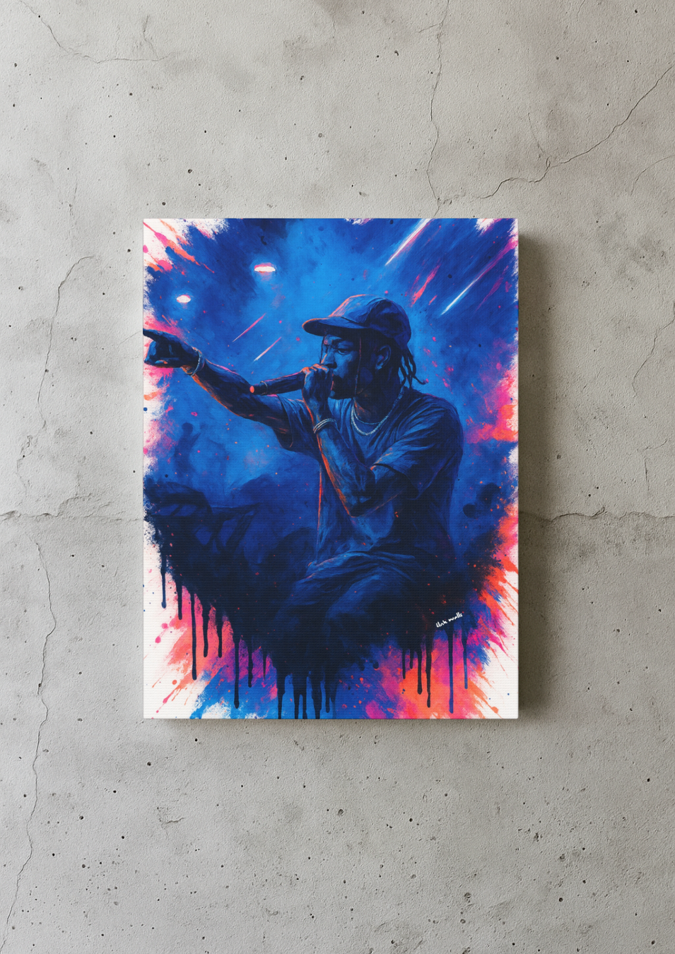 blue utopia by blnk walls