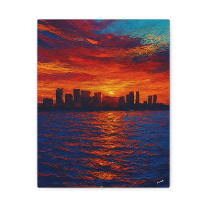 617 sunset by blnk walls