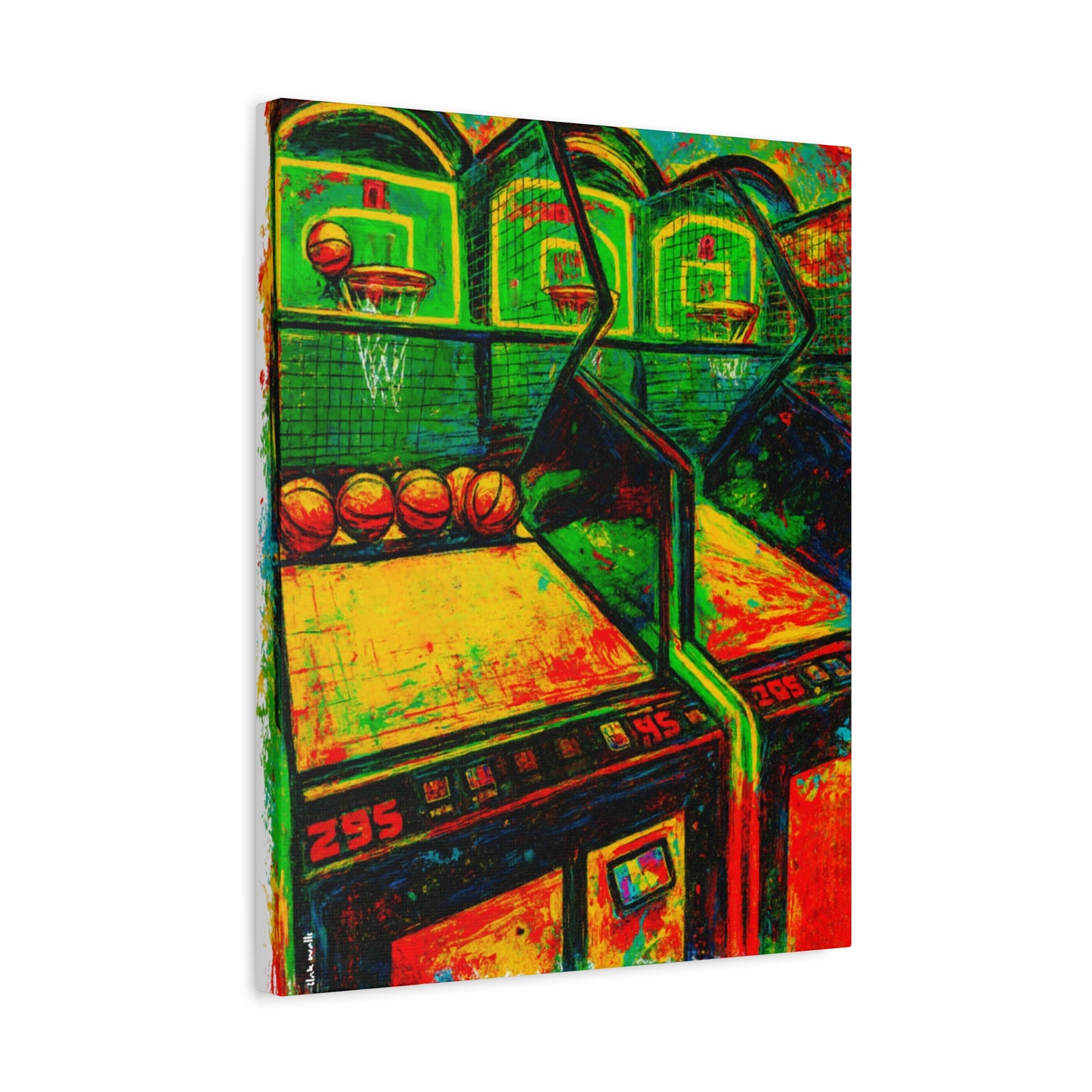 bleed green arcade by blnk walls